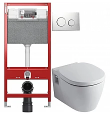 Комплект Ideal Standard Connect E803501 + E71270 + система инсталляции Tece 9300302 + 9240921