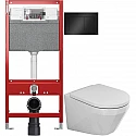 Комплект подвесной унитаз Bien Moly MLKA052N1VP0W3000 + система инсталляции Tece 9300302 + 9240407 Комплект подвесной унитаз Bien Moly MLKA052N1VP0W3000 + система инсталляции Tece 9300302 + 9240407
