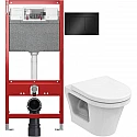 Комплект подвесной унитаз Toto CF CW132Y#NW1 + VC130 + система инсталляции Tece 9300302 + 9240407 Комплект подвесной унитаз Toto CF CW132Y#NW1 + VC130 + система инсталляции Tece 9300302 + 9240407