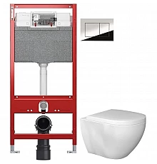 Комплект подвесной унитаз Bien Dune DNKA052N1VP0W3000 + система инсталляции TECE 9300302 + 9240401