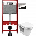Комплект подвесной унитаз Toto CF CW132Y#NW1 + VC130 + система инсталляции TECE 9300302 + 9240401 Комплект подвесной унитаз Toto CF CW132Y#NW1 + VC130 + система инсталляции TECE 9300302 + 9240401