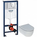 Комплект подвесной унитаз Geberit iCon 500.784.01.1 + система инсталляции Grohe 38721001
