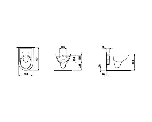 Купить Комплект подвесной унитаз Laufen Pro 8.2095.0.000.000.1 + 8.9896.6.000.000.1 + система инсталляции Geberit 111.300.00.5 + 115.770.21.5 + 111.815.00.1 в магазине сантехники Santeh-Crystal.ru