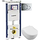 Приобрести Комплект подвесной унитаз Villeroy & Boch Subway 2.0 5614R2R1 + система инсталляции Geberit 111.362.00.5 + 115.770.21.5 в магазине сантехники Santeh-Crystal.ru