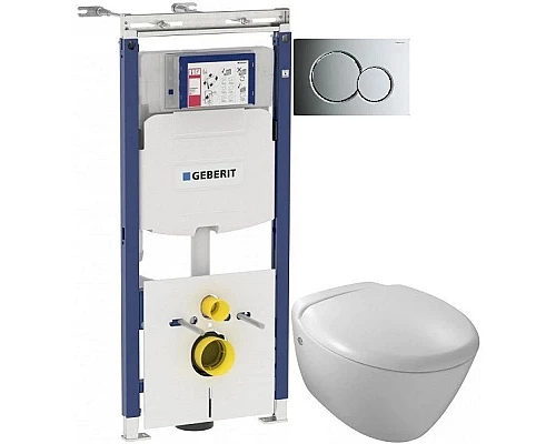 Заказать Комплект подвесной унитаз Jacob Delafon Presquile E4440-00 + система инсталляции Geberit 111.362.00.5 + 115.770.21.5 в магазине сантехники Santeh-Crystal.ru