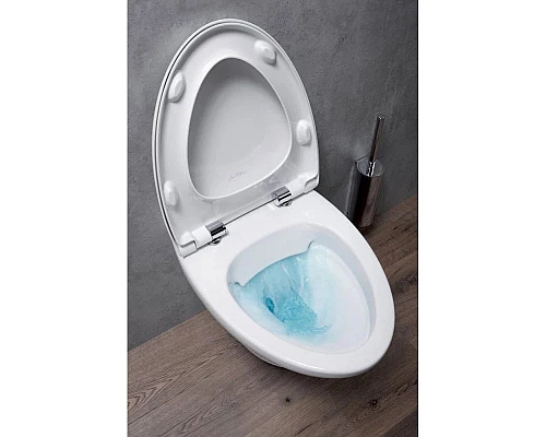 Заказать Комплект подвесной унитаз Jacob Delafon Nouvelle Vague EDK102-00 + E22124-00 + система инсталляции Jacob Delafon E5504-NF + E4326-CP в магазине сантехники Santeh-Crystal.ru