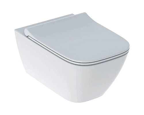 Приобрести Комплект подвесной унитаз Geberit Smyle Square 500.685.01.1 + система инсталляции Jacob Delafon E33131RU-NF + E20859-CP-MTC в магазине сантехники Santeh-Crystal.ru