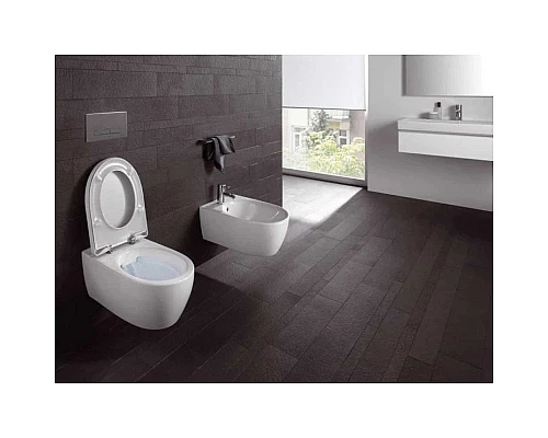 Приобрести Комплект подвесной унитаз Geberit iCon 500.784.01.1 + система инсталляции Grohe 38721001 в магазине сантехники Santeh-Crystal.ru