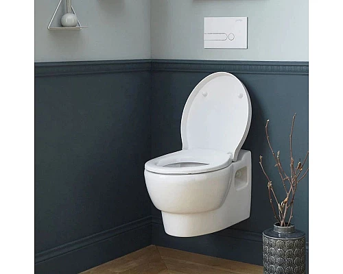 Приобрести Комплект подвесной унитаз Jacob Delafon Ove E1585-00 + система инсталляции Jacob Delafon E33131RU-NF + E20859-CP-MTC в магазине сантехники Santeh-Crystal.ru