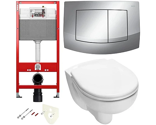 Заказать Комплект подвесной унитаз + система инсталляции Tece TECEbase 9400405.WC1 в магазине сантехники Santeh-Crystal.ru