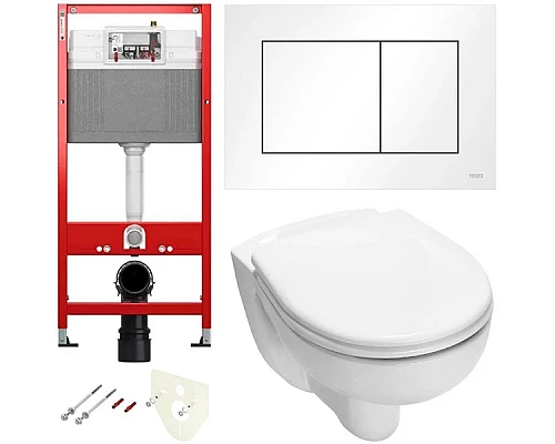Купить Комплект подвесной унитаз + система инсталляции Tece TECEbase 9400413.WC1 в магазине сантехники Santeh-Crystal.ru