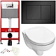 Приобрести Комплект подвесной унитаз + система инсталляции Tece TECEbase K440407.WC1 в магазине сантехники Santeh-Crystal.ru