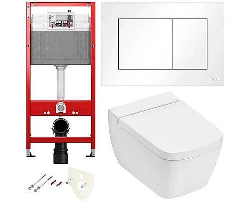 Заказать Комплект подвесной унитаз + система инсталляции Tece TECEone 9400413.WC2 в магазине сантехники Santeh-Crystal.ru