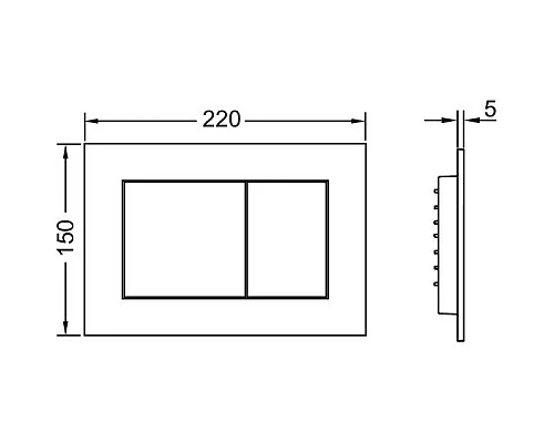 Заказать Комплект подвесной унитаз + система инсталляции Tece TECEone 9400413.WC2 в магазине сантехники Santeh-Crystal.ru