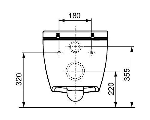 Заказать Комплект подвесной унитаз + система инсталляции Tece TECEone 9400413.WC2 в магазине сантехники Santeh-Crystal.ru