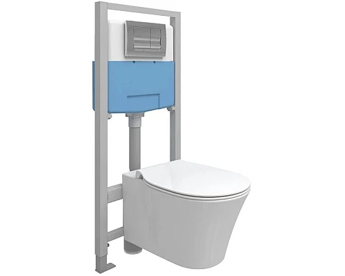 Приобрести Комплект подвесной унитаз E005401 + E036601 + система инсталляции R020467 + R0108AA Ideal Standard Prosys Connect Air E212801 в магазине сантехники Santeh-Crystal.ru