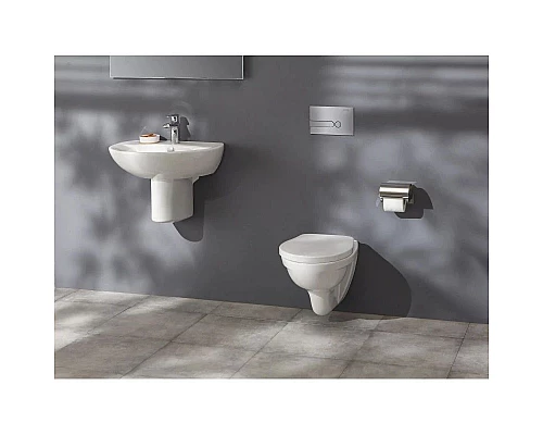 Приобрести Комплект подвесной унитаз Jacob Delafon Patio E4187-00 + E4267-00 + система инсталляции Tece 9400412 в магазине сантехники Santeh-Crystal.ru