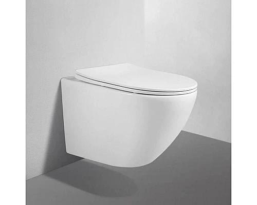 Заказать Комплект подвесной унитаз Abber Bequem AC1100 + система инсталляции Tece 9400413 в магазине сантехники Santeh-Crystal.ru