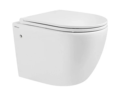 Заказать Комплект подвесной унитаз Abber Bequem AC1103 + система инсталляции Tece 9400413 в магазине сантехники Santeh-Crystal.ru