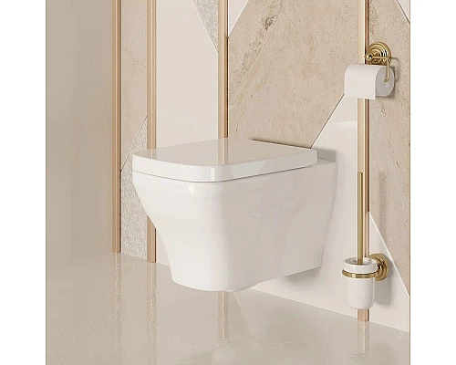 Приобрести Комплект подвесной унитаз Ambassador Benefit 203T20001R-202T20001 + система инсталляции Tece 9400413 в магазине сантехники Santeh-Crystal.ru