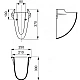 Приобрести Полупьедестал для раковины Ideal Standard Oceane W306101 в магазине сантехники Santeh-Crystal.ru