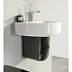 Купить Полупьедестал Sanita Luxe Best Color Black BSTSLSP02 в магазине сантехники Santeh-Crystal.ru