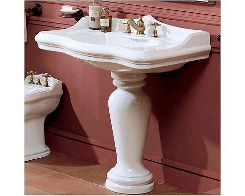 Приобрести Пьедестал для раковины Azzurra Jubilaeum JUB300 bi в магазине сантехники Santeh-Crystal.ru