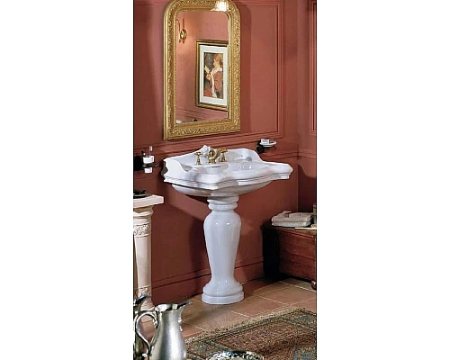 Приобрести Пьедестал для раковины Azzurra Jubilaeum JUB300 bi в магазине сантехники Santeh-Crystal.ru
