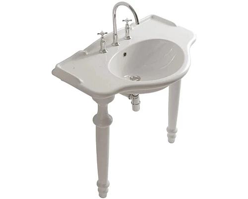 Приобрести Нога керамическая Globo Paestum PA075.BI в магазине сантехники Santeh-Crystal.ru