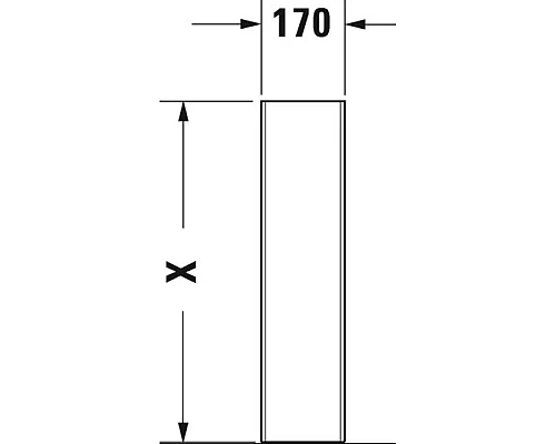 Приобрести Пьедестал Duravit D-Code 08632700002 в магазине сантехники Santeh-Crystal.ru