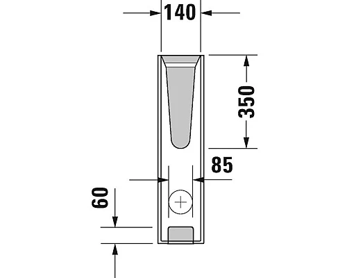 Приобрести Пьедестал Duravit D-Code 08632700002 в магазине сантехники Santeh-Crystal.ru