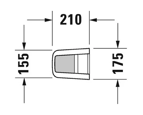 Заказать Пьедестал Duravit ME by Starck 0858390000 в магазине сантехники Santeh-Crystal.ru