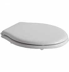 Сиденье для унитаза с микролифтом белый/хром Globo Paestum PA138bi/cr