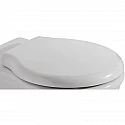 Сиденье для унитаза с микролифтом белый/хром Globo Paestum PA029bi/cr