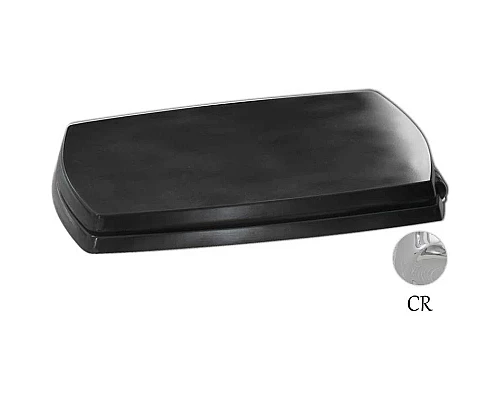 Купить Сиденье для унитаза с микролифтом черный/хром Artceram Jazz JZA0060371 в магазине сантехники Santeh-Crystal.ru