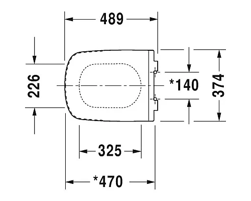 Заказать Сиденье для унитаза с микролифтом Duravit DuraStyle 0060590000 в магазине сантехники Santeh-Crystal.ru