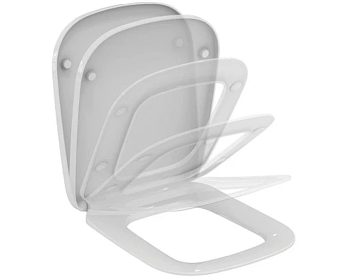 Заказать Сиденье для унитаза с микролифтом Ideal Standard Esedra T318101 в магазине сантехники Santeh-Crystal.ru