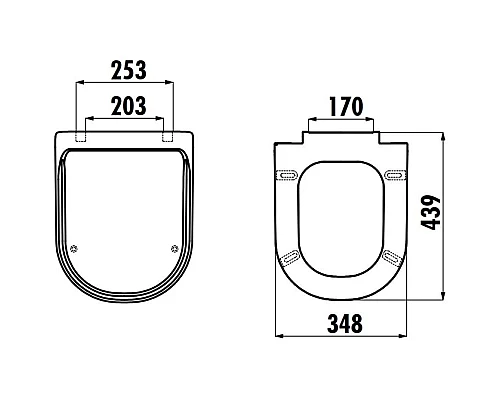 Купить Сиденье для унитаза с микролифтом Creavit Antik KC0303.01.0600E в магазине сантехники Santeh-Crystal.ru