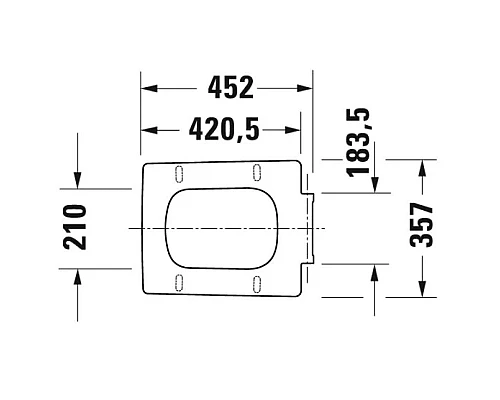 Купить Сиденье для унитаза с микролифтом Duravit Viu 0021190000 в магазине сантехники Santeh-Crystal.ru