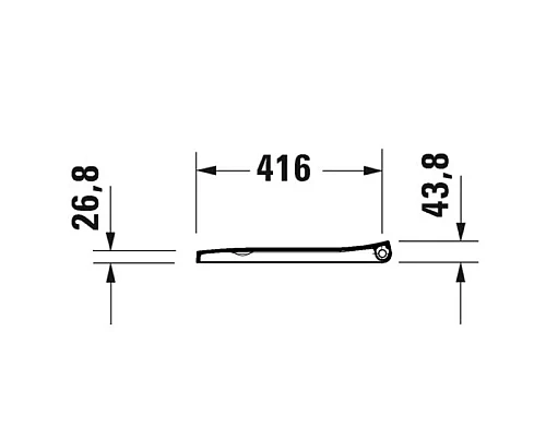 Приобрести Сиденье для унитаза с микролифтом Duravit Viu 0021290000 в магазине сантехники Santeh-Crystal.ru