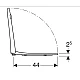 Приобрести Сиденье для унитаза,нижнее крепление Geberit Renova 572850000 в магазине сантехники Santeh-Crystal.ru