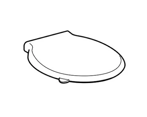 Приобрести Сиденье для унитаза,нижнее крепление Geberit Renova 572850000 в магазине сантехники Santeh-Crystal.ru