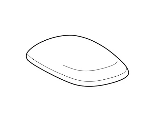 Купить Сиденье для унитаза с микролифтом,верхнее крепление Geberit Citterio 500.540.01.1 в магазине сантехники Santeh-Crystal.ru