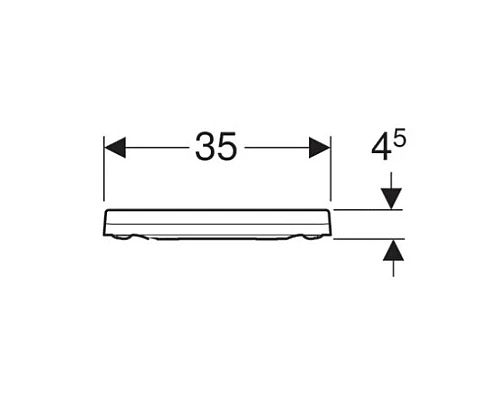 Купить Сиденье для унитаза с микролифтом, верхнее крепление Geberit Xeno² 500.537.01.1 в магазине сантехники Santeh-Crystal.ru