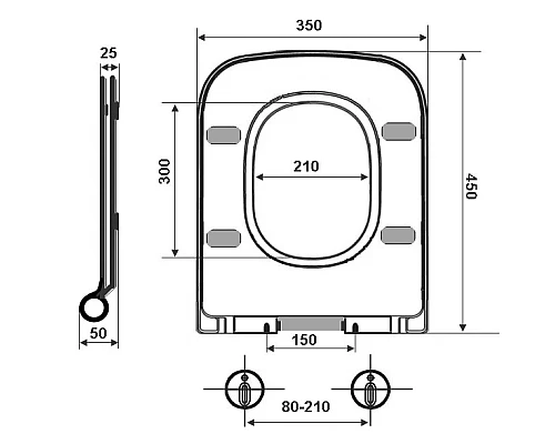 Приобрести Сиденье для унитаза с микролифтом Timo TD-300 в магазине сантехники Santeh-Crystal.ru