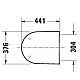 Заказать Сиденье для унитаза Duravit D-Neo 0021610000 в магазине сантехники Santeh-Crystal.ru