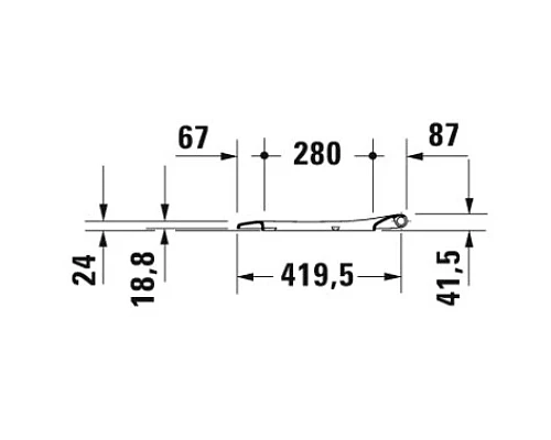 Заказать Сиденье для унитаза Duravit D-Neo 0021610000 в магазине сантехники Santeh-Crystal.ru