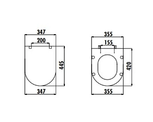 Заказать Сиденье для унитаза с микролифтом Creavit Amasra KC0103.03.0000E в магазине сантехники Santeh-Crystal.ru