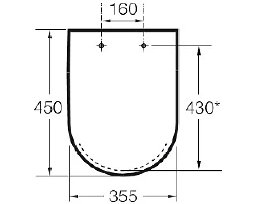 Заказать Сиденье для унитаза с микролифтом Roca Dama 801782004 в магазине сантехники Santeh-Crystal.ru
