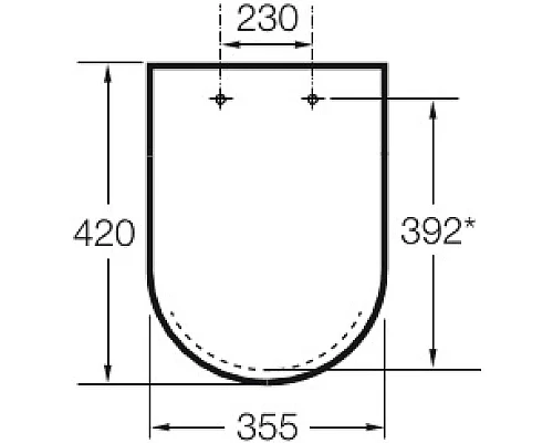 Купить Сиденье для унитаза с микролифтом Roca Dama 80178C004 в магазине сантехники Santeh-Crystal.ru